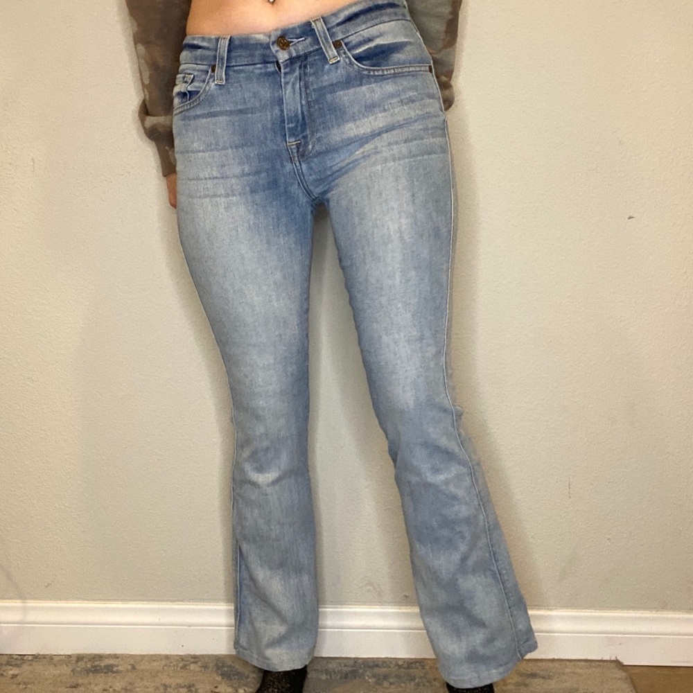 7 for all mankind Light Wash Jeans Size 26